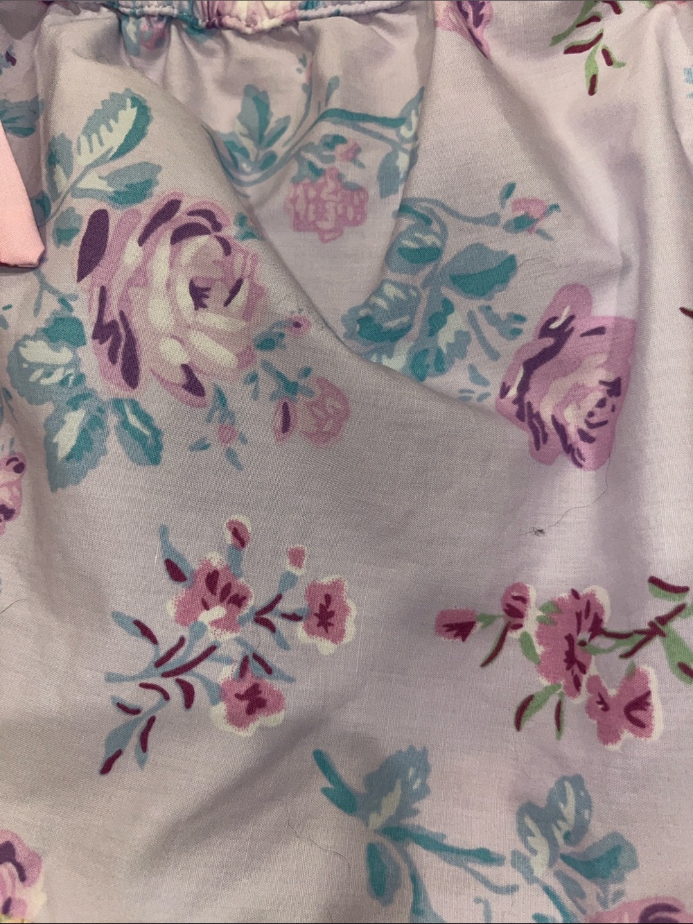 LoveShackFancy Tiered Floral Tie-Shoulder Dress - Pink, Yellow & Lavender NEW - Picture 4 of 13